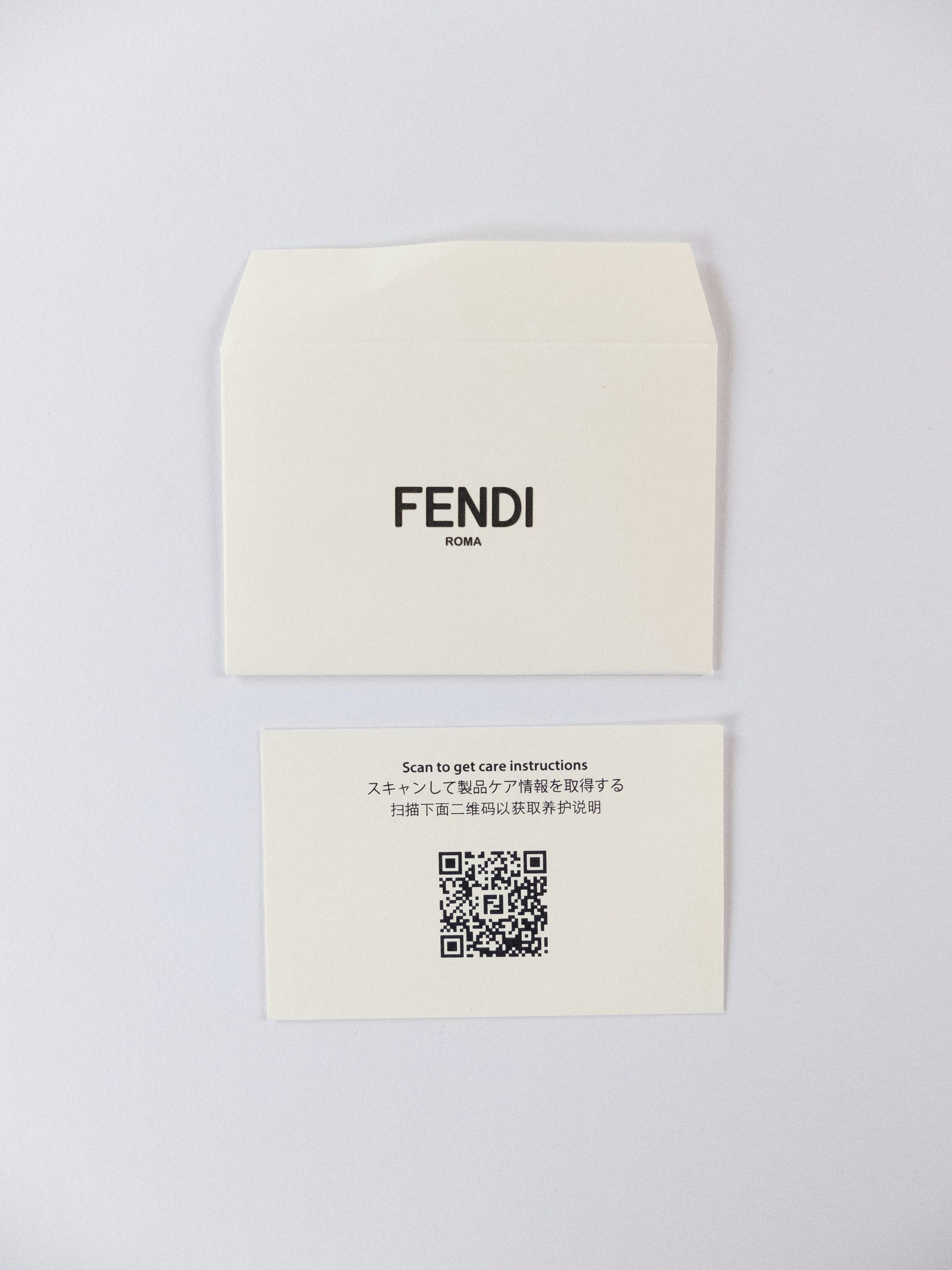 Fendi FENDI gray FF diamonds leather bag charm / keyring Size ONE SIZE - 9 Thumbnail