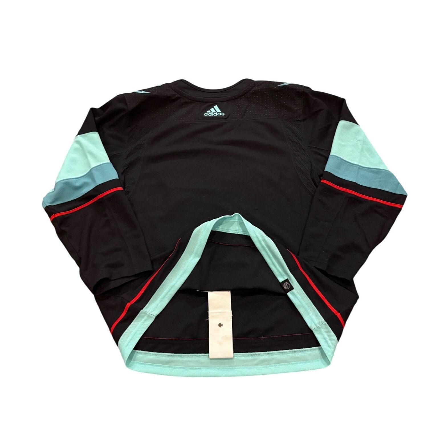 Reebok Adidas Authentic Primegreen Seattle Kraken Home NHL Hockey J Size US XXL / EU 58 / 5 - 9 Thumbnail