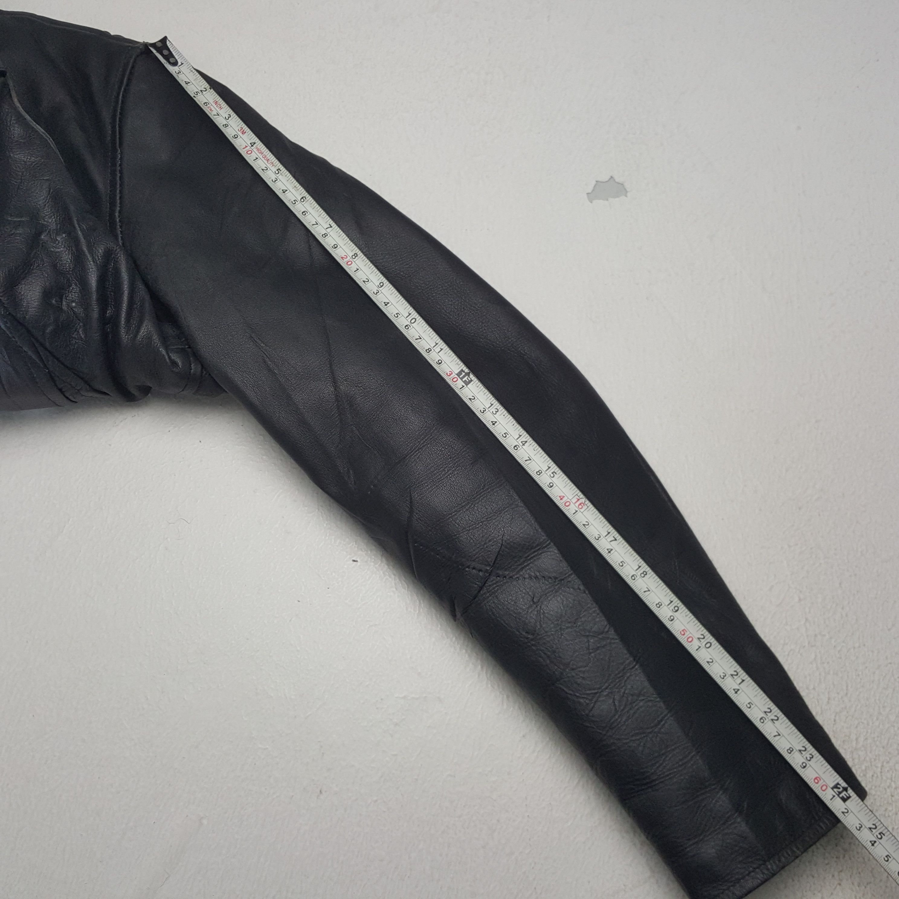 If Six Was Nine Vintage American Hostalgia Custom Skeleton Leather Jacket Size US L / EU 52-54 / 3 - 7 Thumbnail