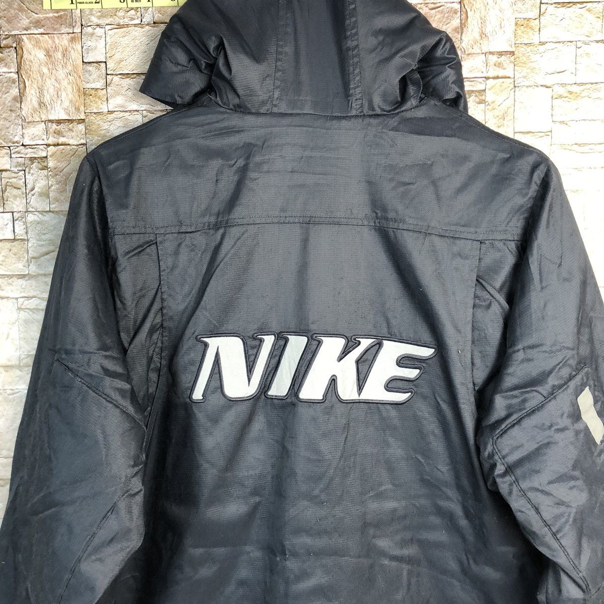 Nike DL Nike Dark Blue Long Parkas Hoodie #A222 Size US M / EU 48-50 / 2 - 2 Thumbnail