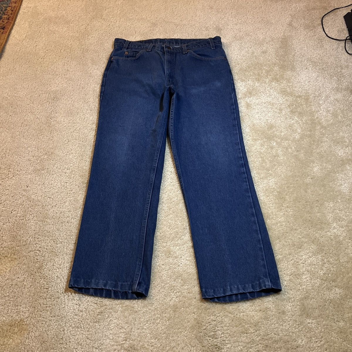 Levi's Vintage Clothing Vintage Levi’s Orange Tab Bootcut Denim Jeans 36x32 Size US 36 / EU 52 - 4 Thumbnail