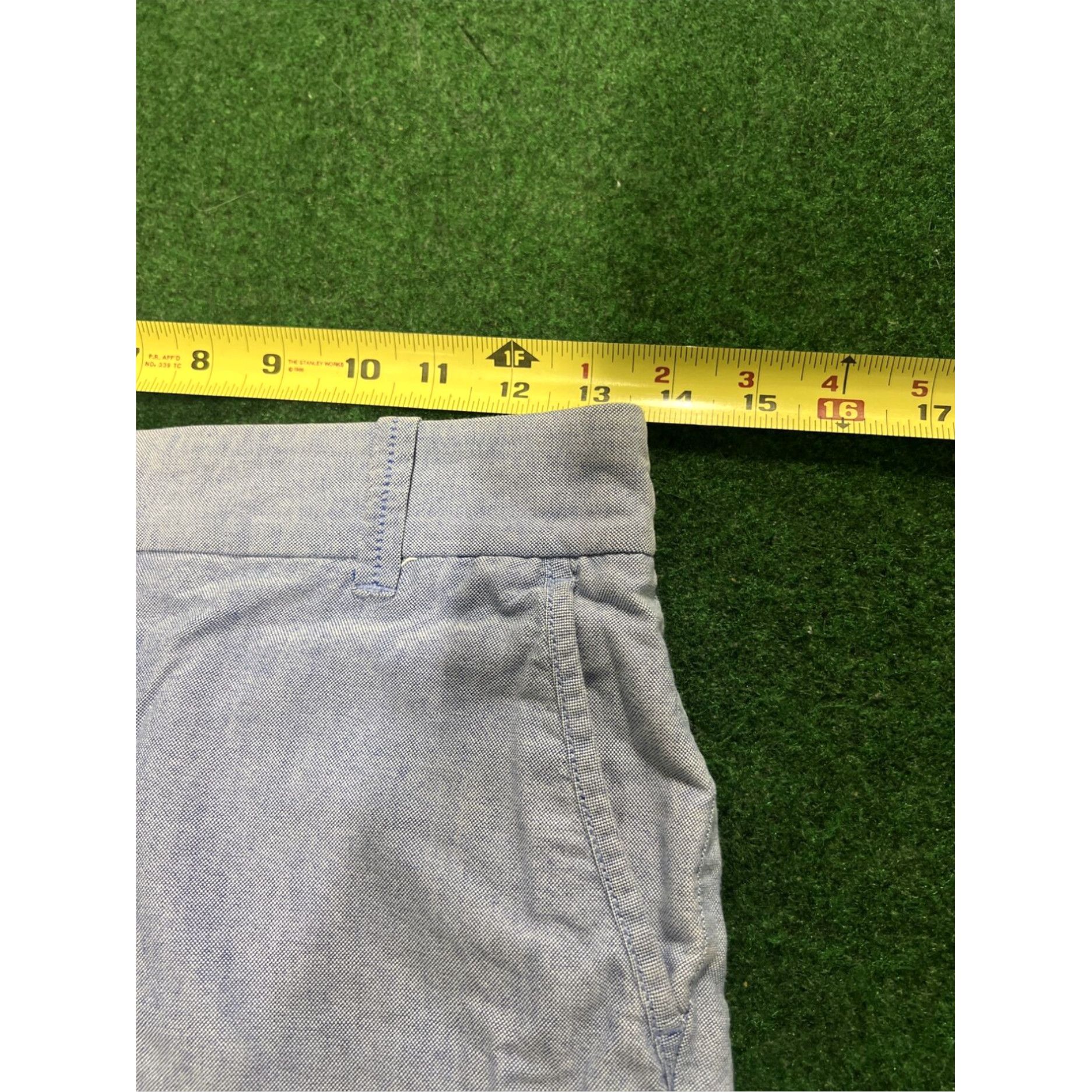 J.Crew J CREW FACTORY Womens City Fit Blue Shorts Size 00 PREPPY Summer Size 28" / US 6 / IT 42 - 6 Thumbnail