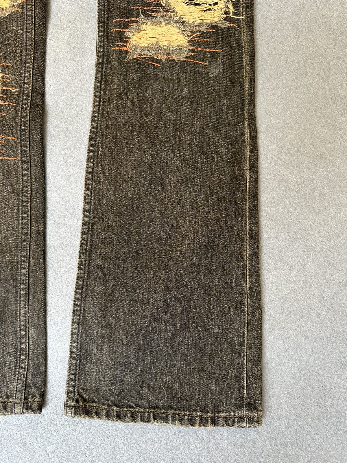 Levi's Vintage Clothing FLARE Levi’s 517 Distressed Denim Size US 28 / EU 44 - 6 Thumbnail