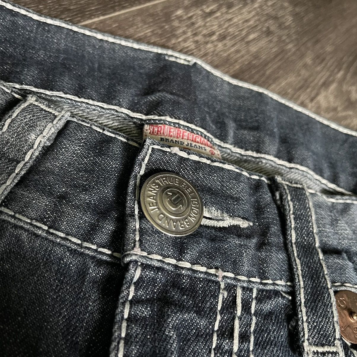 True Religion Vintage True Religion Billy Straight Stitched Jean Shorts 34 Size US 34 / EU 50 - 7 Thumbnail