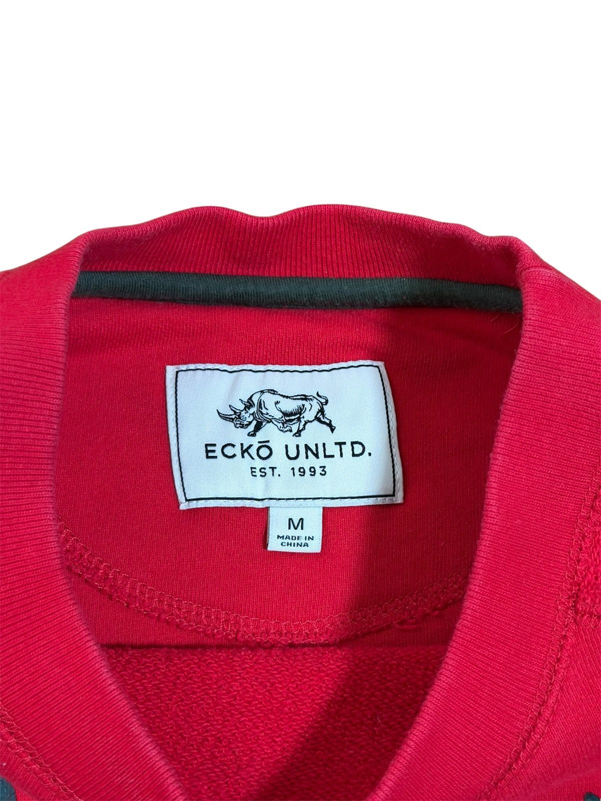 Ecko Unltd. 🔥Vintage Ecko unltd Sweatshirt /Ecko unltd Red Sweatshirt Size US M / EU 48-50 / 2 - 5 Thumbnail