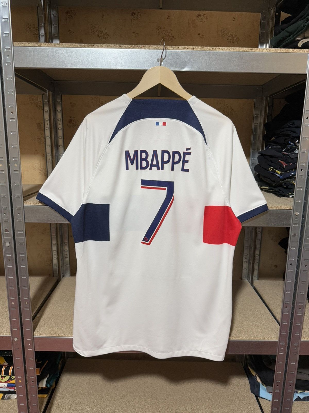 Nike × Vintage Vintage Nike PSG 2023 2024 Away Soccer Football Jersey Size US XL / EU 56 / 4 - 2 Thumbnail