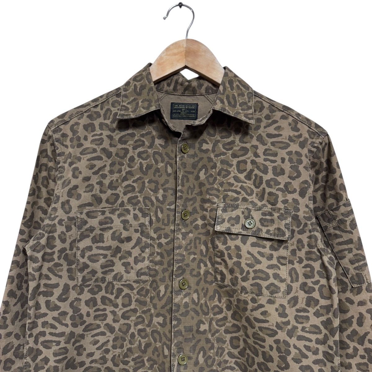 Wtaps Wtaps Leopard Ripstop Longsleeve Shirt Size US S / EU 44-46 / 1 - 3 Thumbnail