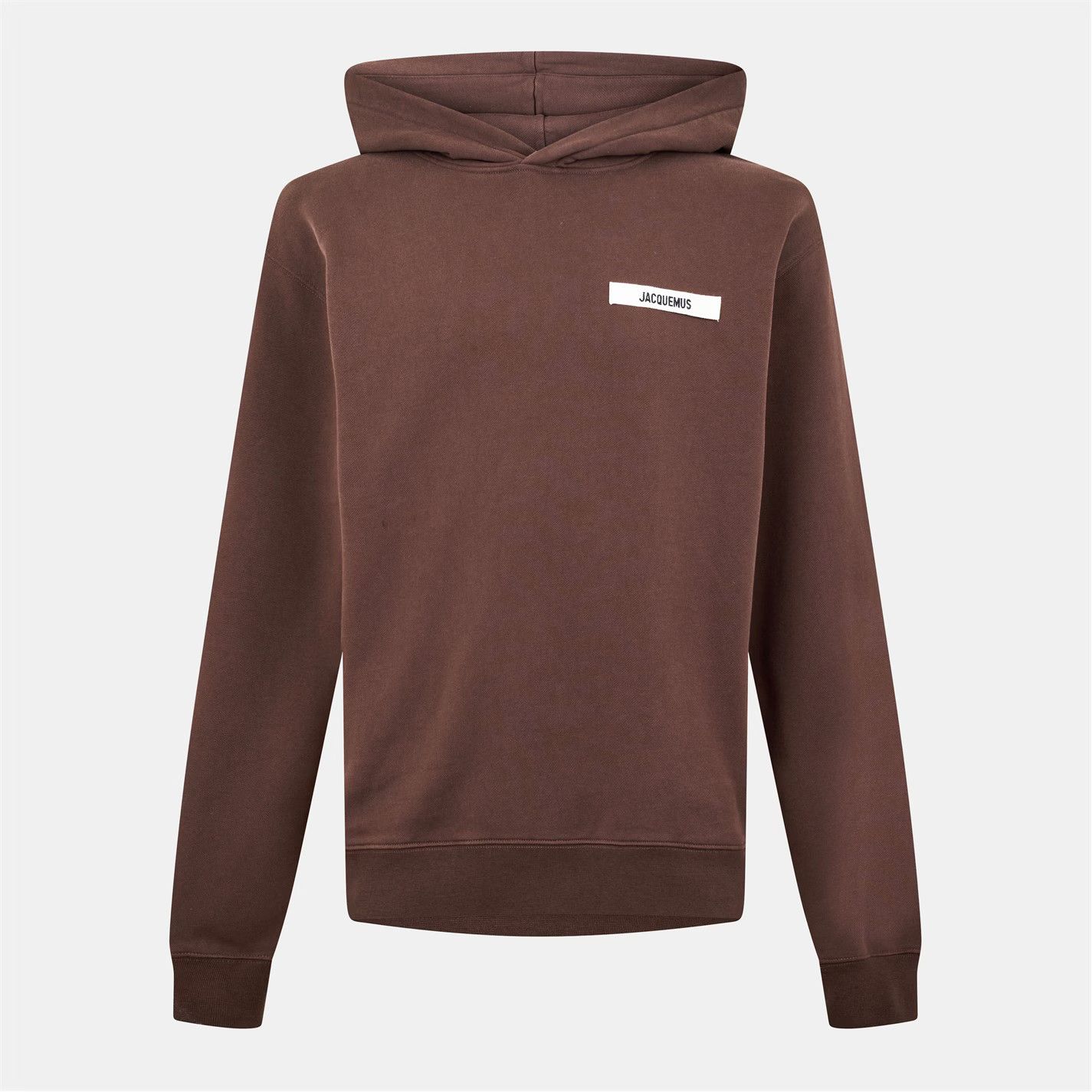 Jacquemus o1g2r1mq0426 Gros Grain Hoodie in Brown Size US XL / EU 56 / 4 - 1 Thumbnail