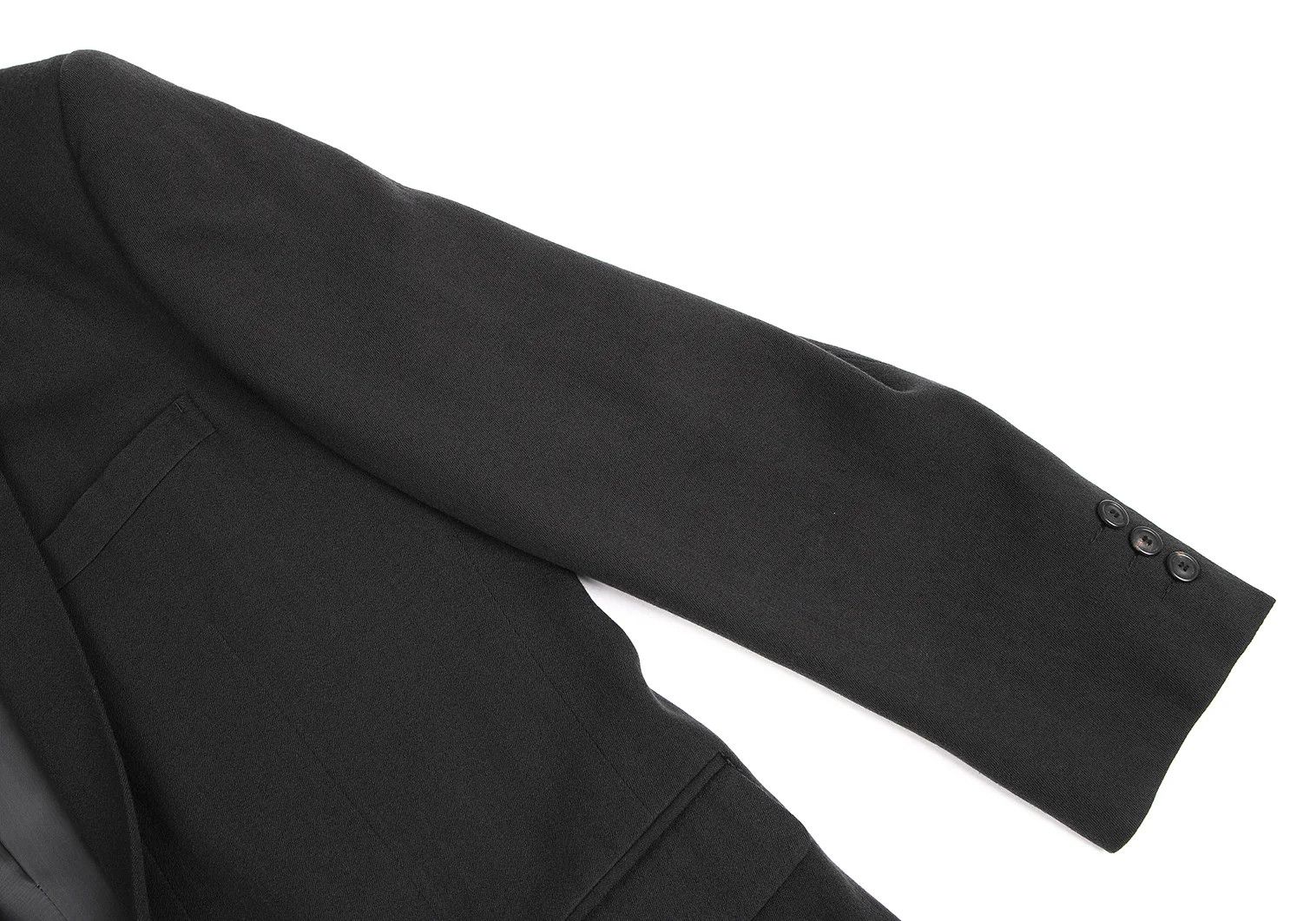 Issey Miyake Wool Shawl Collar Jacket in Charcoal Gray Size L Size US L / EU 52-54 / 3 - 6 Thumbnail