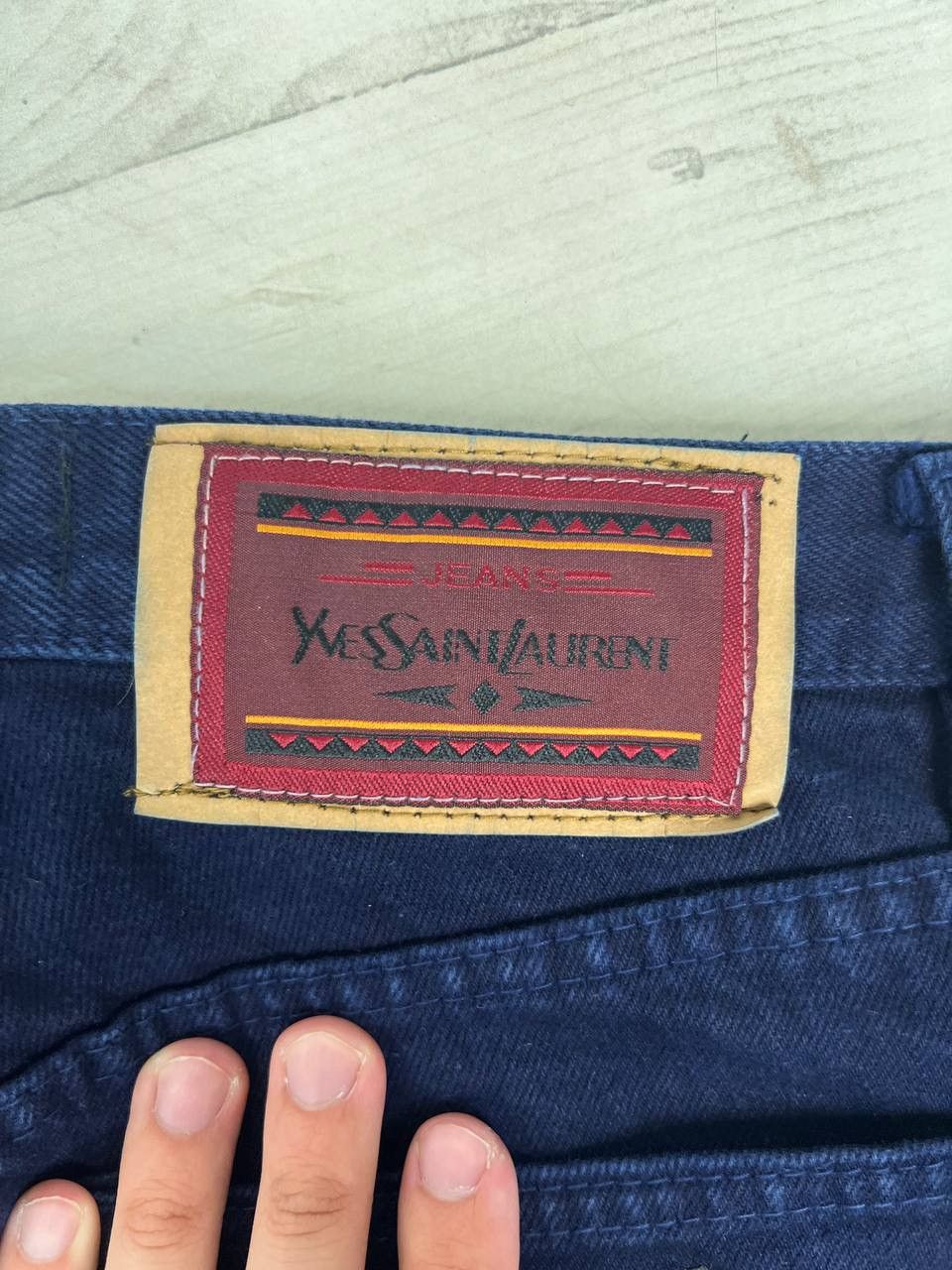 Yves Saint Laurent Vintage Yves Saint Laurent Jeans Denim 90s Baggy YSL Size US 36 / EU 52 - 2 Thumbnail