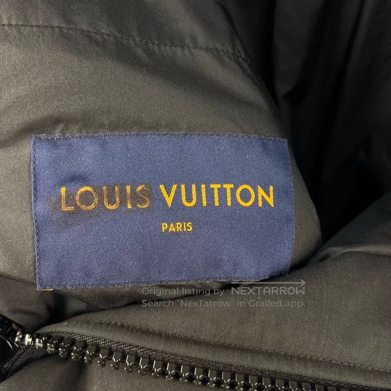 Louis Vuitton Louis Vuitton Wool patchwork hooded chain-zip detail padde Size US M / EU 48-50 / 2 - 4 Thumbnail
