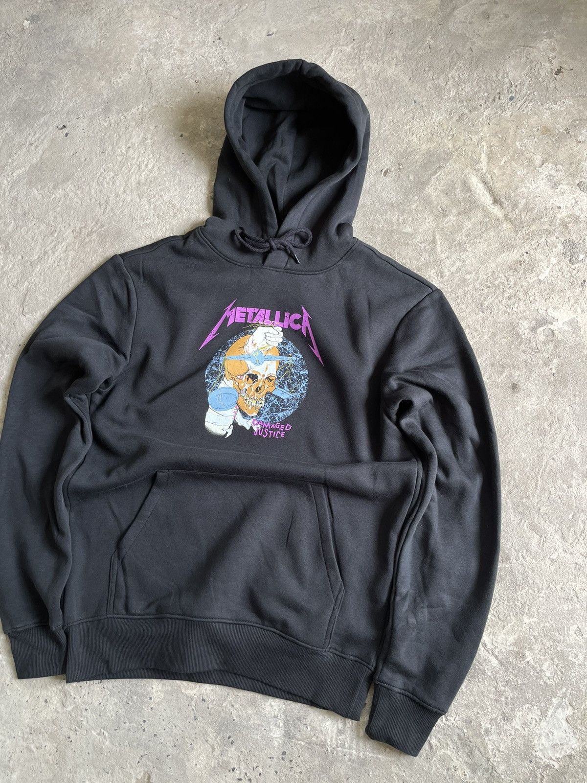 Metallica METALLICA Damaged Justice Y2k Rock Band Fleeced Hoodie Size US S / EU 44-46 / 1 - 4 Thumbnail