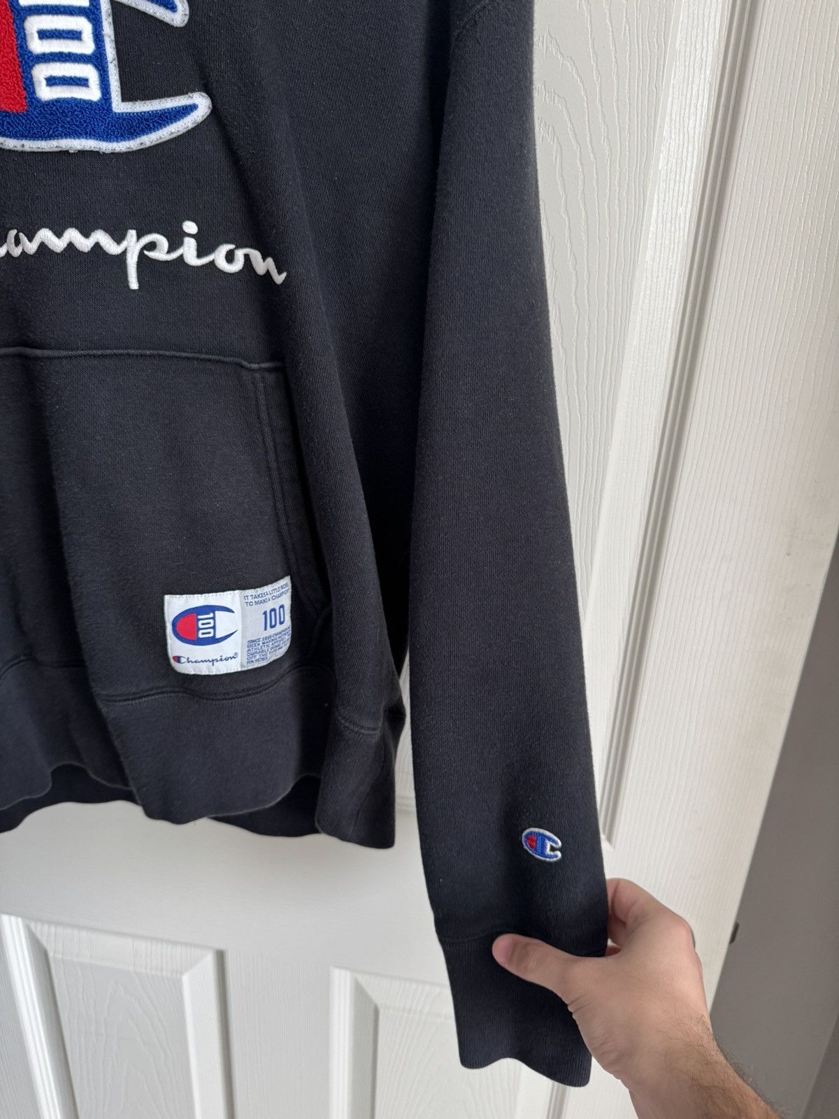 Champion Champion Patch Logo Hoodie Size US M / EU 48-50 / 2 - 3 Thumbnail