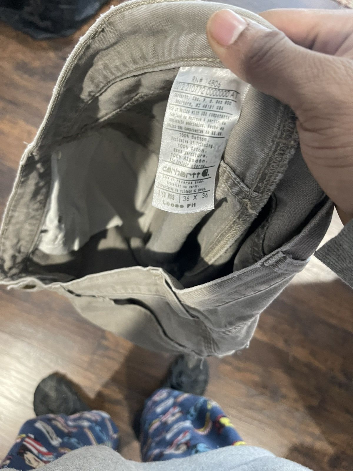 Carhartt Carhartt Loose Fit Khaki Pants Size US 36 / EU 52 - 5 Thumbnail