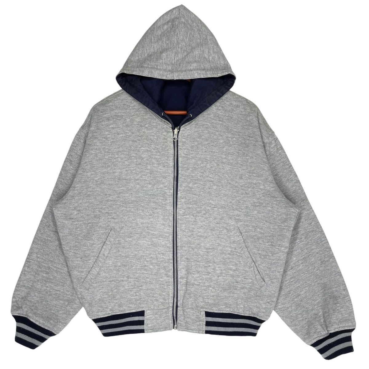 Vintage Seamanship Sevenseas Cruising Hoodie Reversible Jacket (M) Size US M / EU 48-50 / 2 - 7 Thumbnail