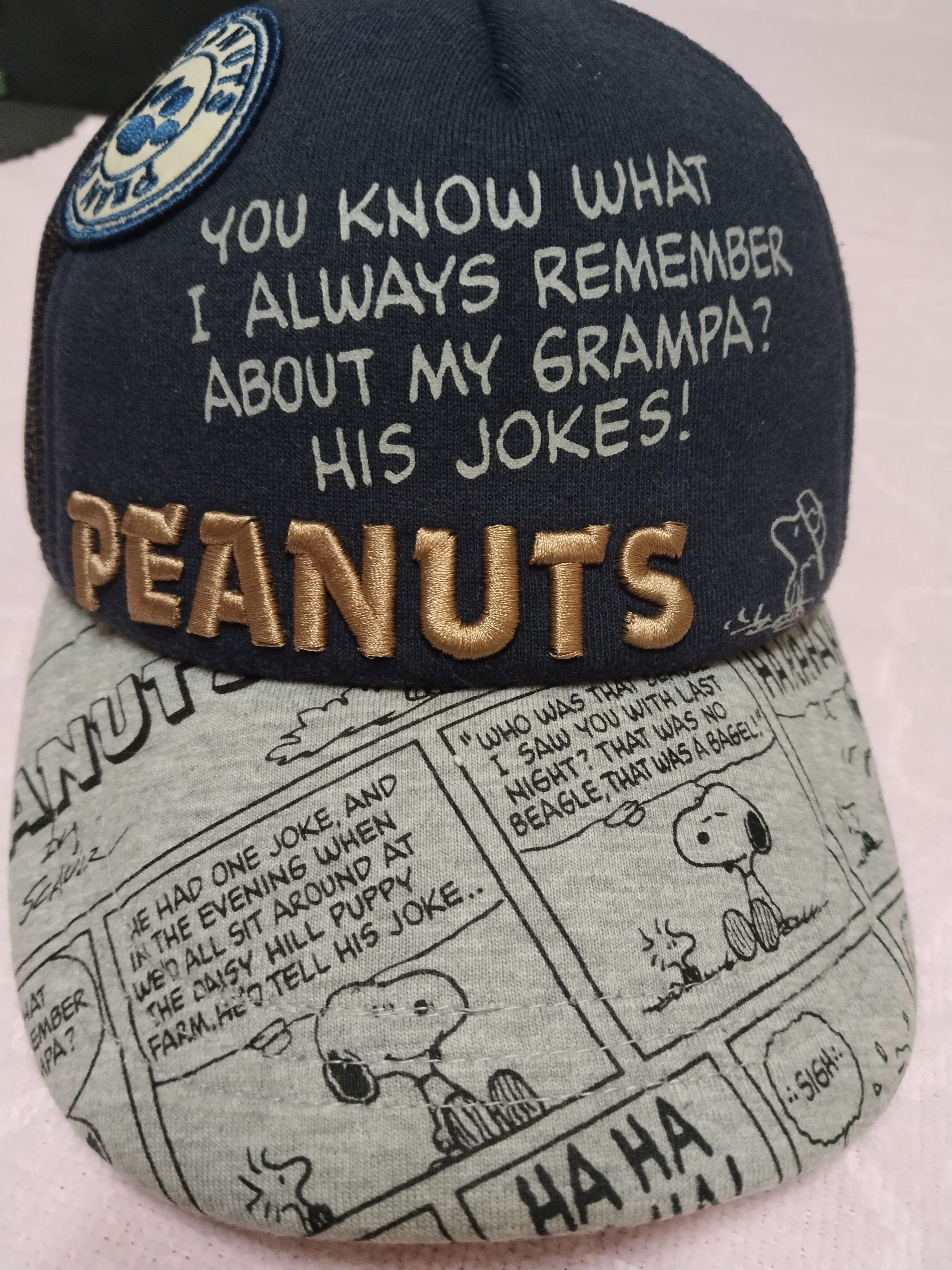 Peanuts × Universal Studios × Vintage UNIVERSAL STUDIOS PEANUTS POLO SNAPBACK Size ONE SIZE - 2 Thumbnail