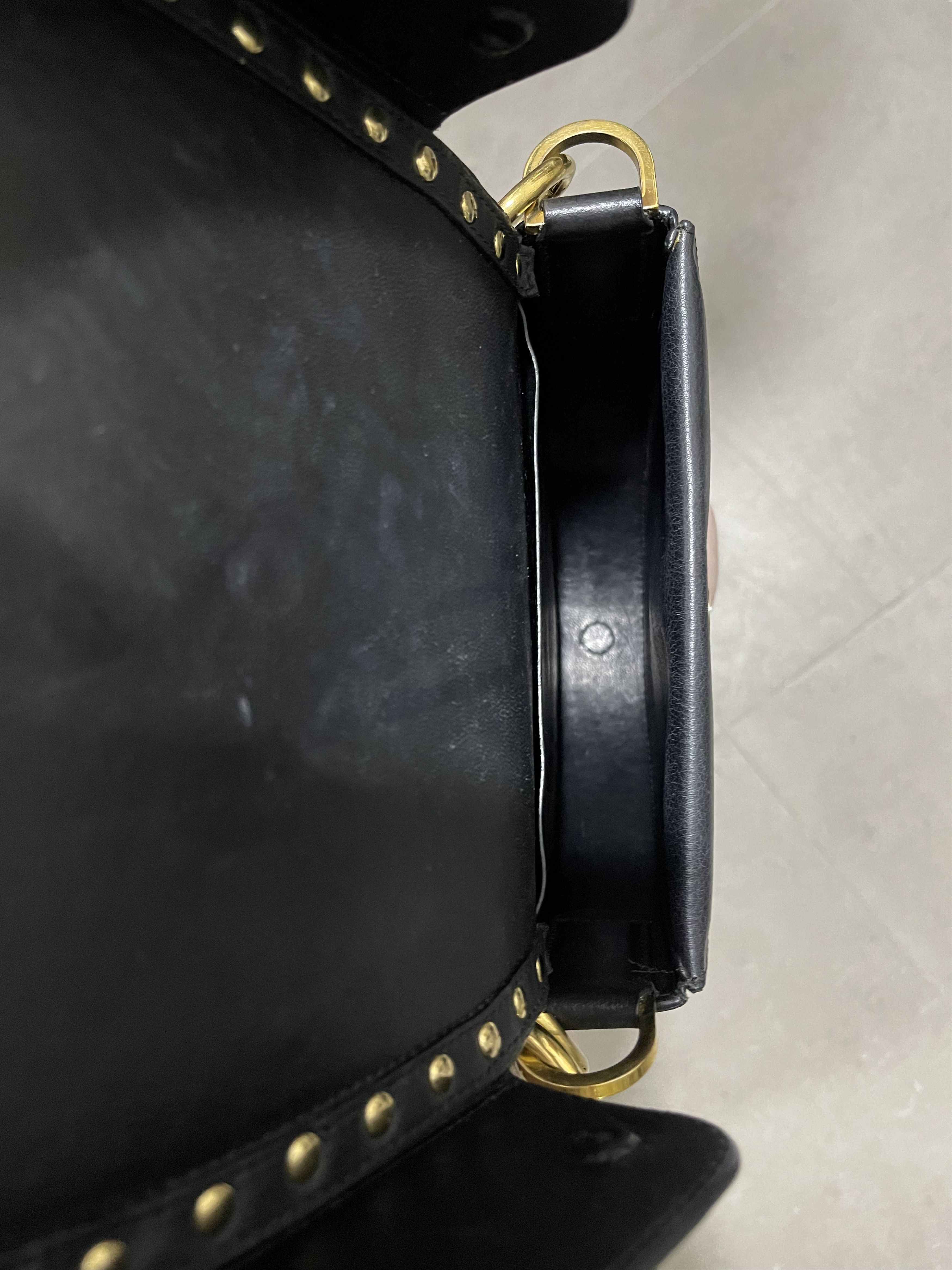 Sacai Sacai Black Horseshoe Handbag Size ONE SIZE - 7 Thumbnail