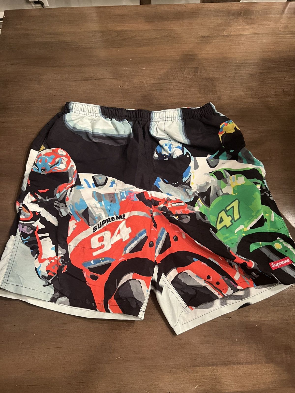 Supreme Supreme Racing Water Shorts | Grailed