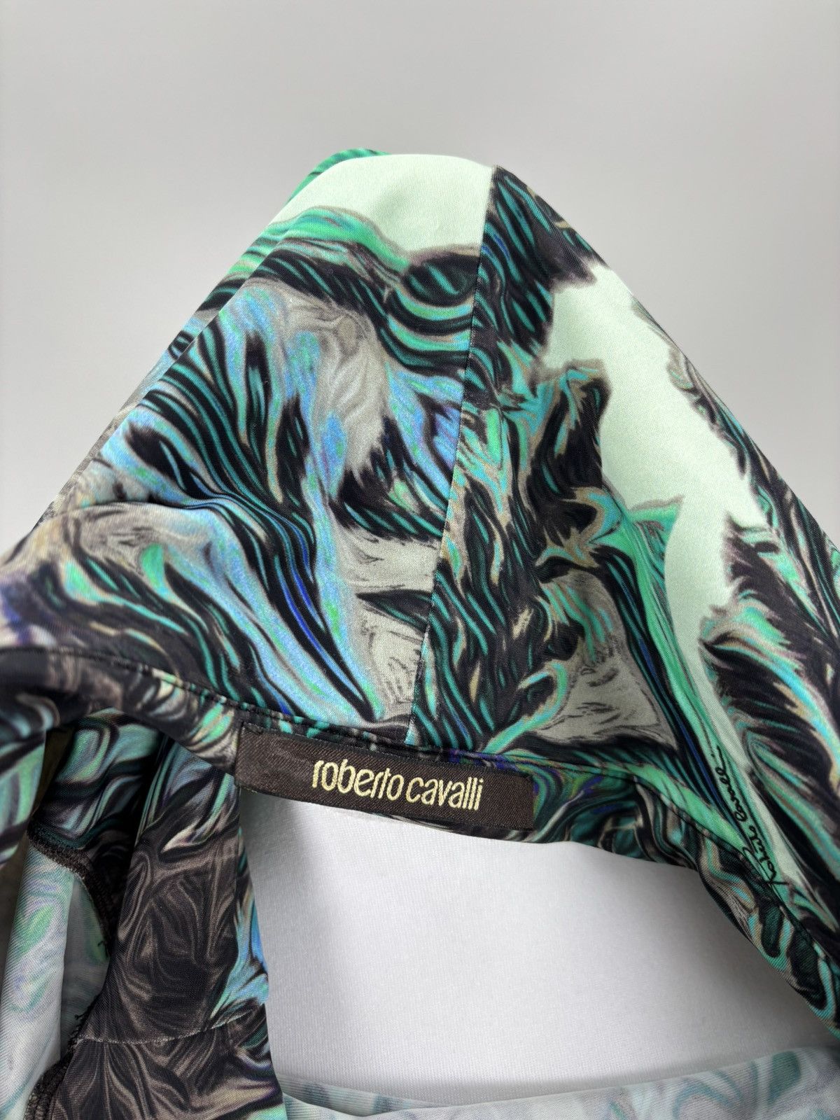 Roberto Cavalli Womens blouse Roberto Cavalli Size 46 Color Multicolor Size L / US 10 / IT 46 - 10 Thumbnail