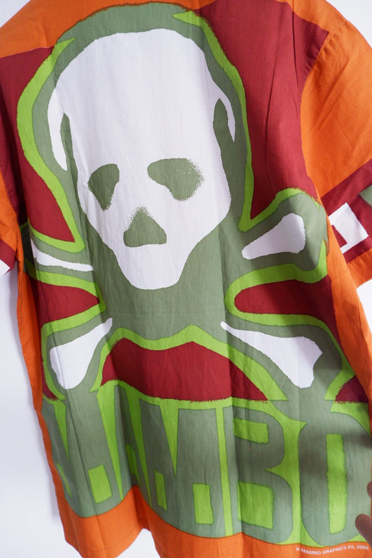 Mambo Vintage Y2K Mambo Skull Print Shirt Size US L / EU 52-54 / 3 - 6 Thumbnail