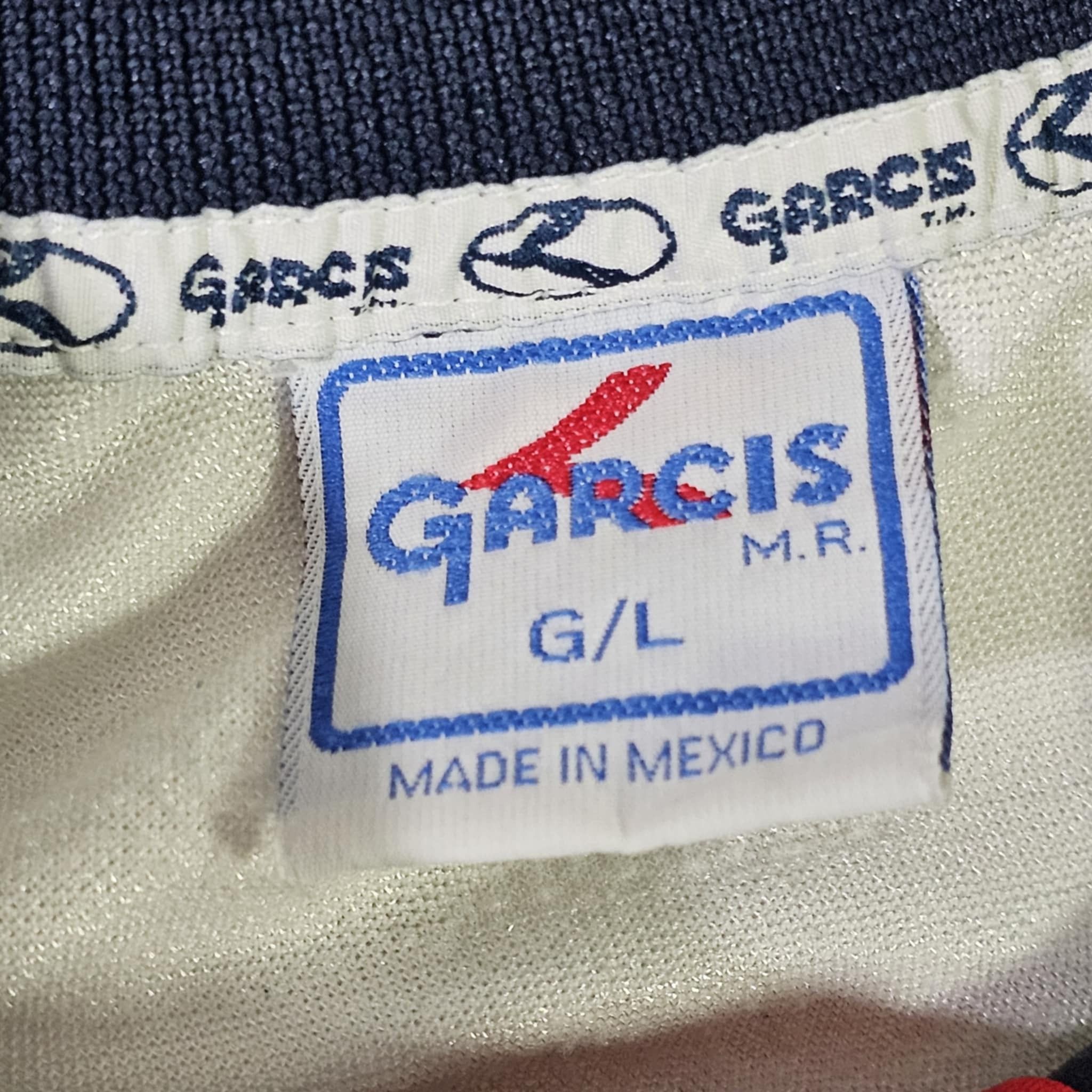 Vintage Atlante FC Vintage 90s Garcis Mexico Soccer Jersey Size US L / EU 52-54 / 3 - 7 Thumbnail