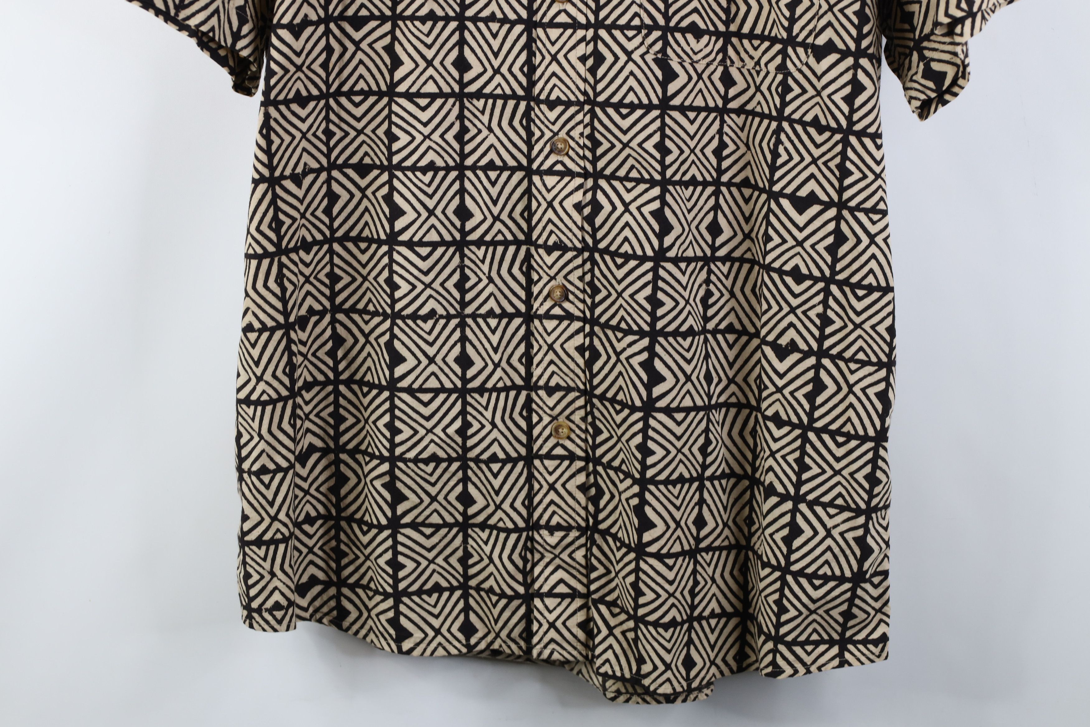 Orvis Vintage 90s Y2K Orvis Short Sleeve Button Down Shirt Size US L / EU 52-54 / 3 - 3 Thumbnail