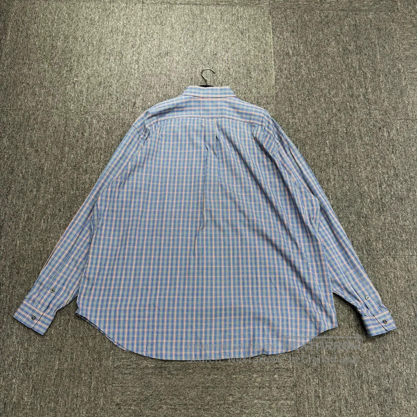 Gucci Blue Checkered Long Sleeve Button-Up Shirt. Size US S / EU 44-46 / 1 - 6 Thumbnail