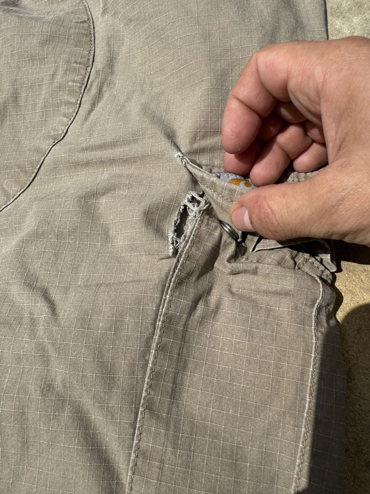 Carhartt Vtg Carhartt Aviation Cargo Distressed Pants Size US 30 / EU 46 - 6 Thumbnail