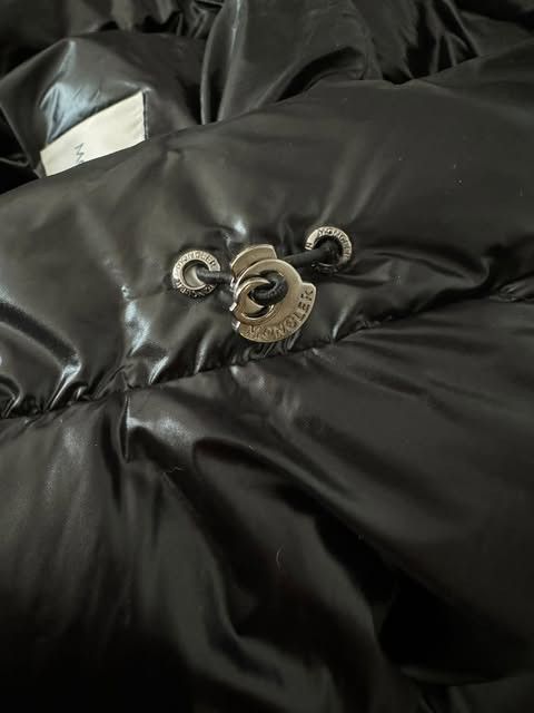 Moncler MONCLER Guernic Laquer Hooded Down Coat In Black Size US XL / EU 56 / 4 - 5 Thumbnail