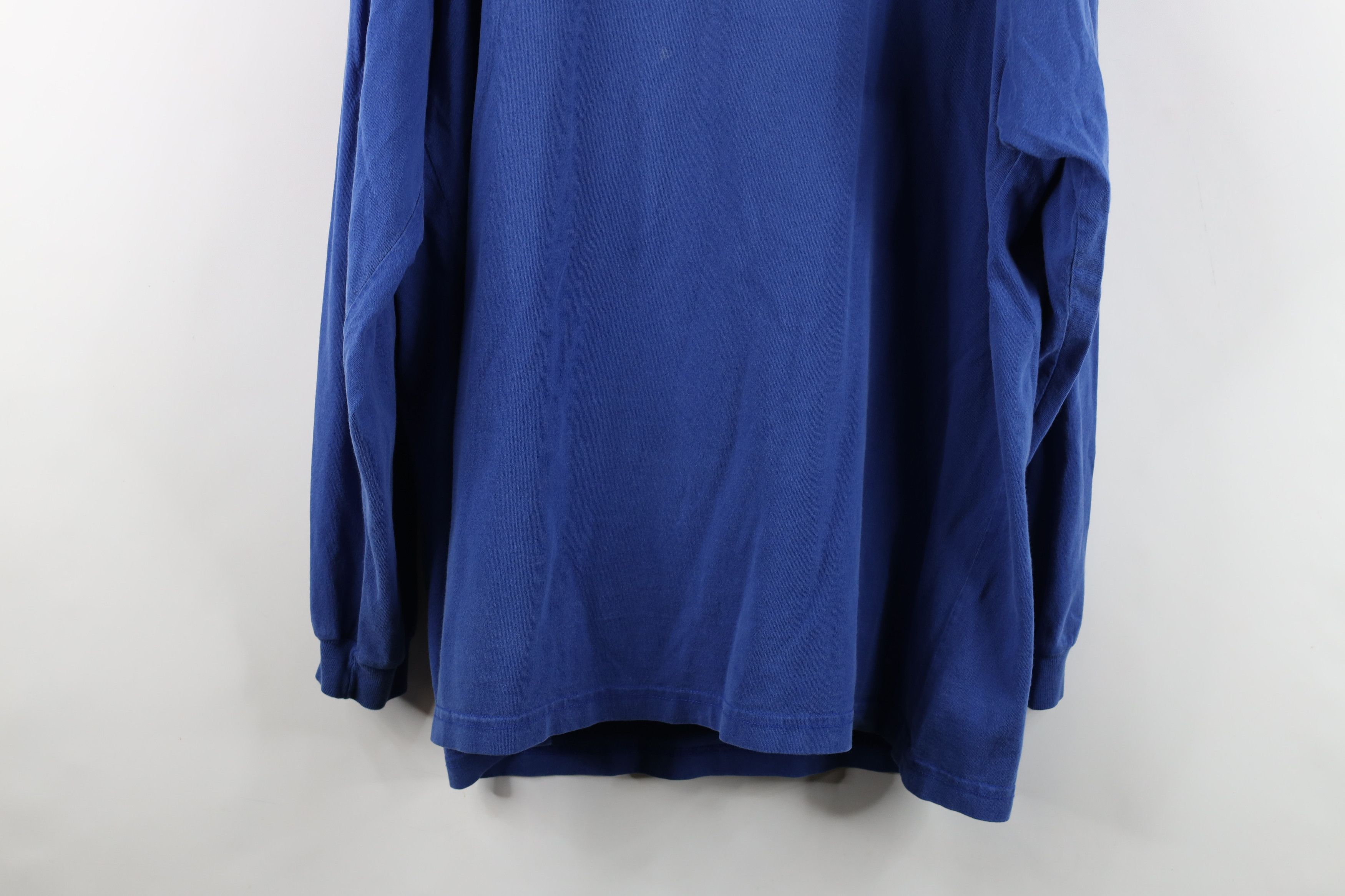 Starter Vintage 90s Starter Spell Long Sleeve T-Shirt Blue Cotton Size US L / EU 52-54 / 3 - 15 Thumbnail