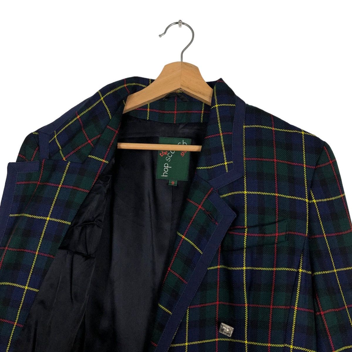 Hysteric Glamour 🔥Rare Tartan Design Jacket The Hop Scotch Japan Made Size US M / EU 48-50 / 2 - 10 Thumbnail