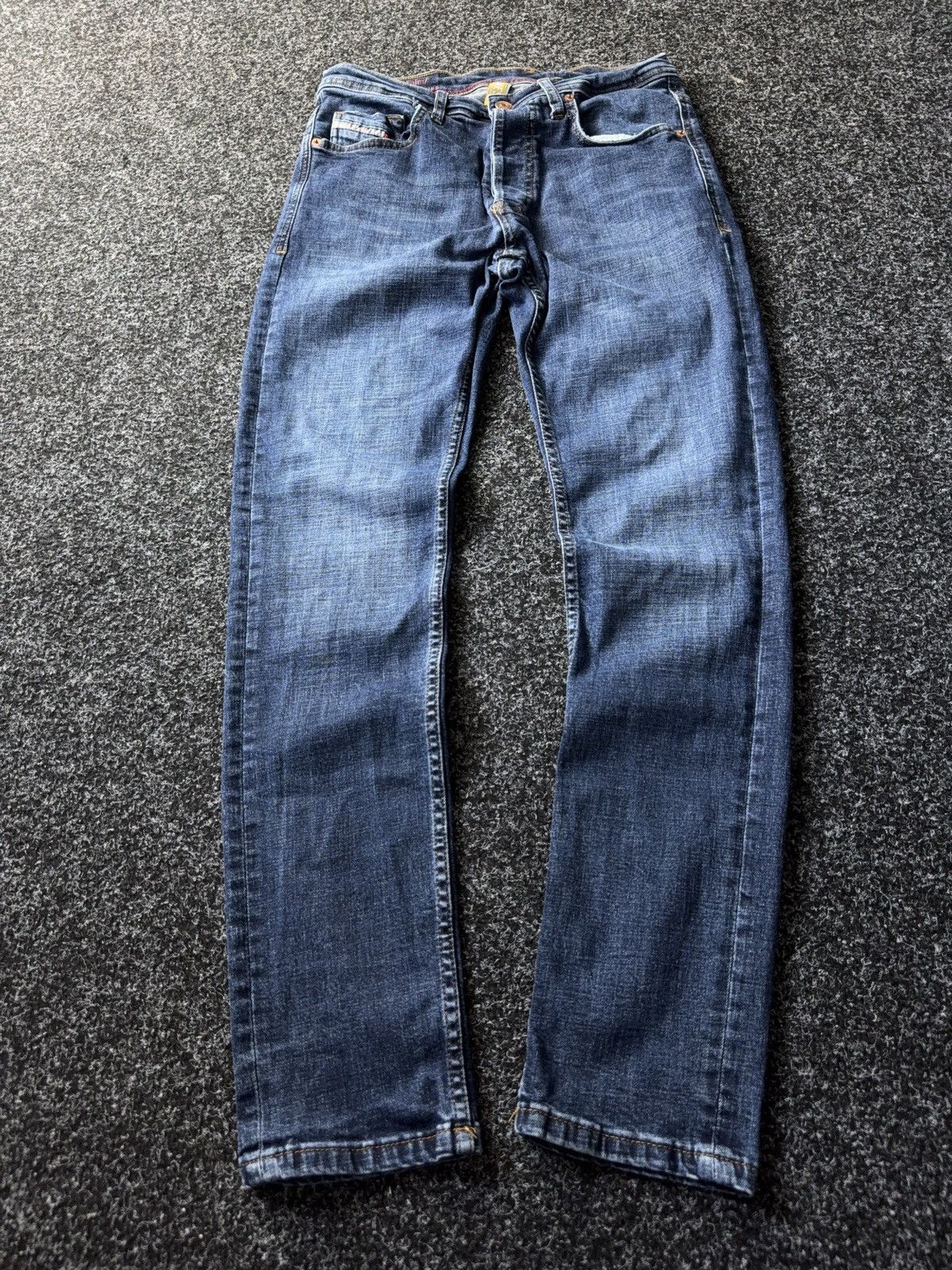 Diesel Vintage Y2K 00s Luxury Distressed Skinny jeans Denim pants Size US 30 / EU 46 - 1 Thumbnail