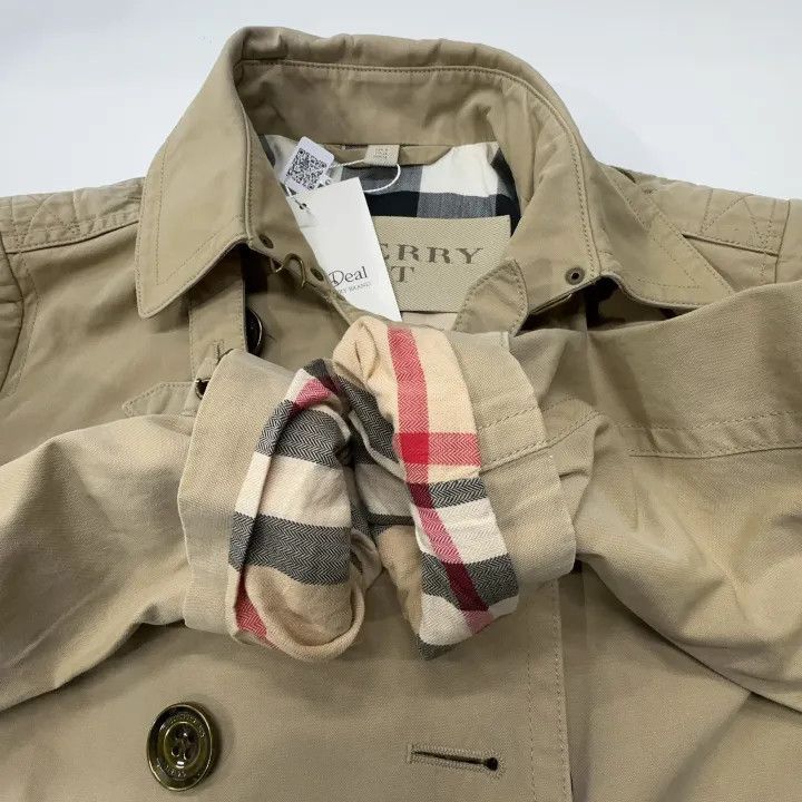 Burberry Burberry Burberry Double-Breasted Trench Coat in Khaki-250 Size US S / EU 44-46 / 1 - 3 Thumbnail