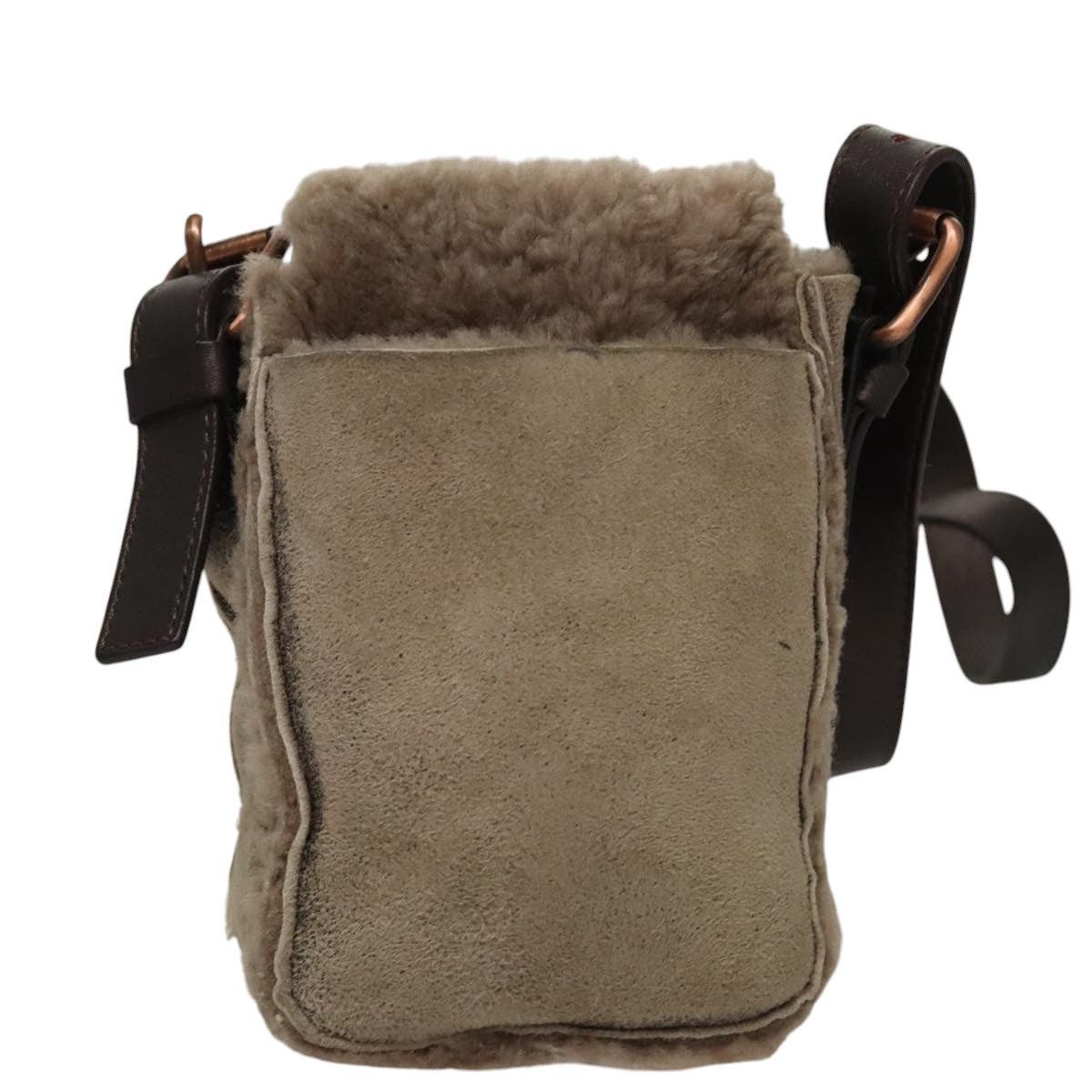 Celine CELINE Shoulder Bag Mouton Beige Size ONE SIZE - 2 Thumbnail