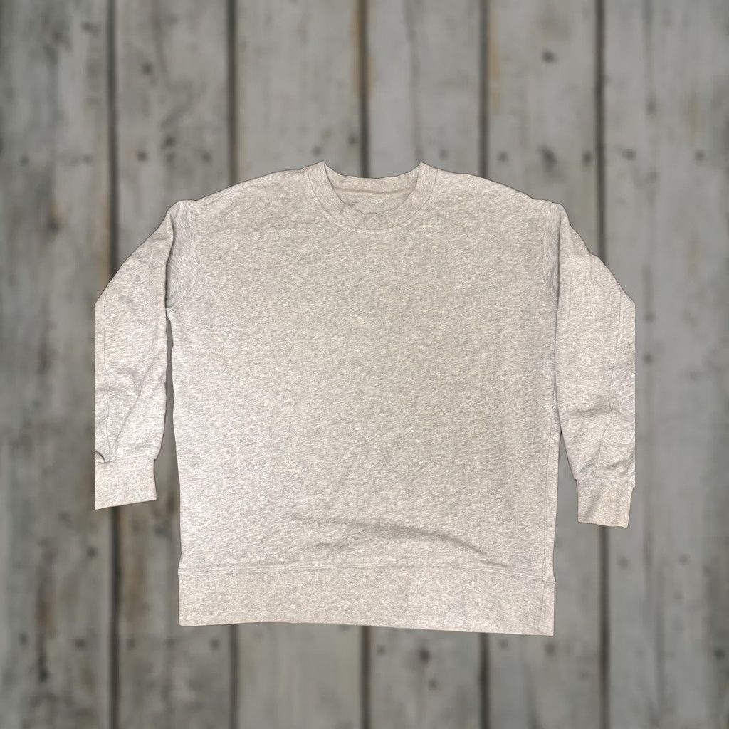 Lululemon Lululemon Athletica Women’s Crewneck Sweatshirt Gray M Pullover Activewear Winter Spring Fall Outdoor Sports Classic Size M / US 6-8 / IT 42-44 - 1 Thumbnail