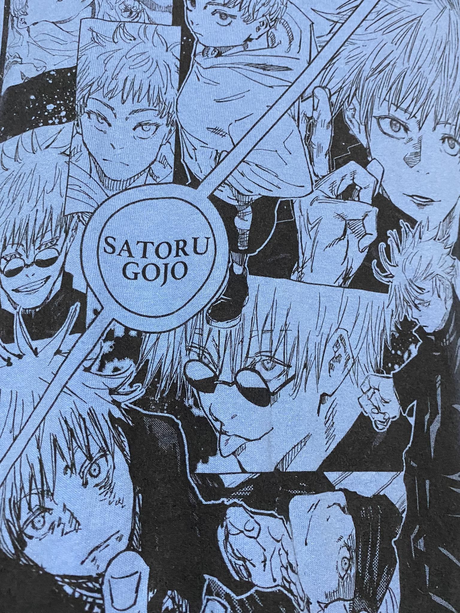 Anime Jujutsu Kaisen Satoru Gojo Anime Shirt Size US M / EU 48-50 / 2 - 7 Thumbnail