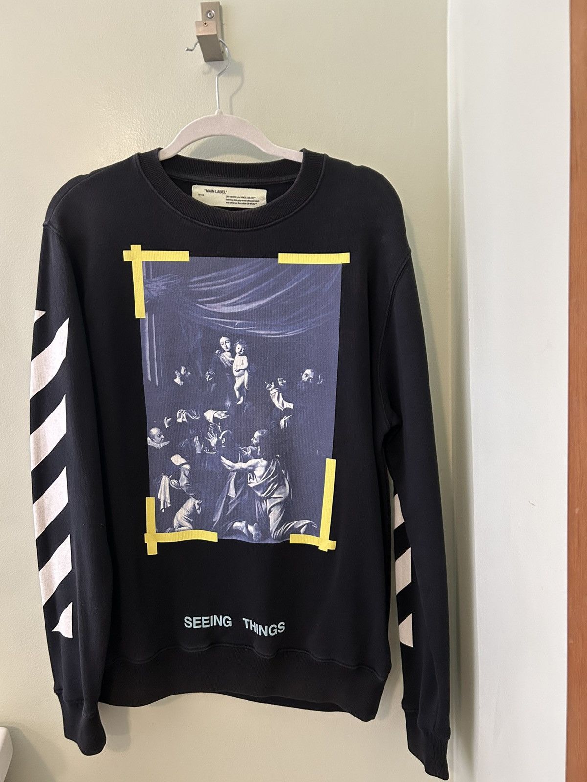 Off White Seeing Things Hoodie | Grailed