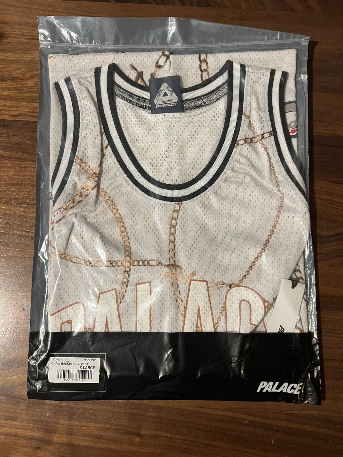 Palace Palace CHAIN BASKETBALL VEST CLOUDY Jersey Men’s Size XL Size US XL / EU 56 / 4 - 4 Thumbnail