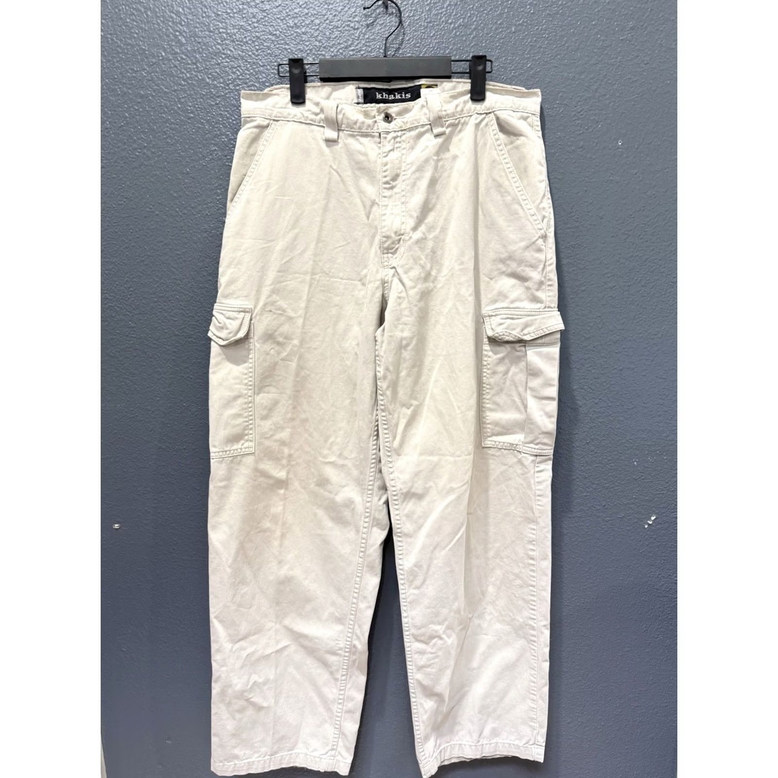 Vintage VINTAGE Levi’s Silver Tab Khaki Cotton Cargo 90’s Pants Size 34 Men’s Size US 34 / EU 50 - 5 Thumbnail