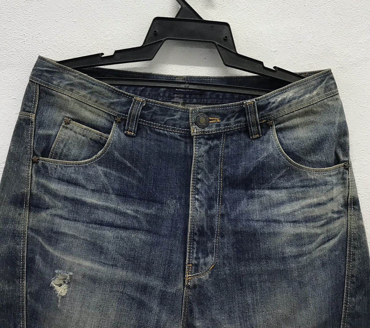Japanese Brand × Vintage Vintage Bit Blue Denim Pants Size US 34 / EU 50 - 3 Thumbnail