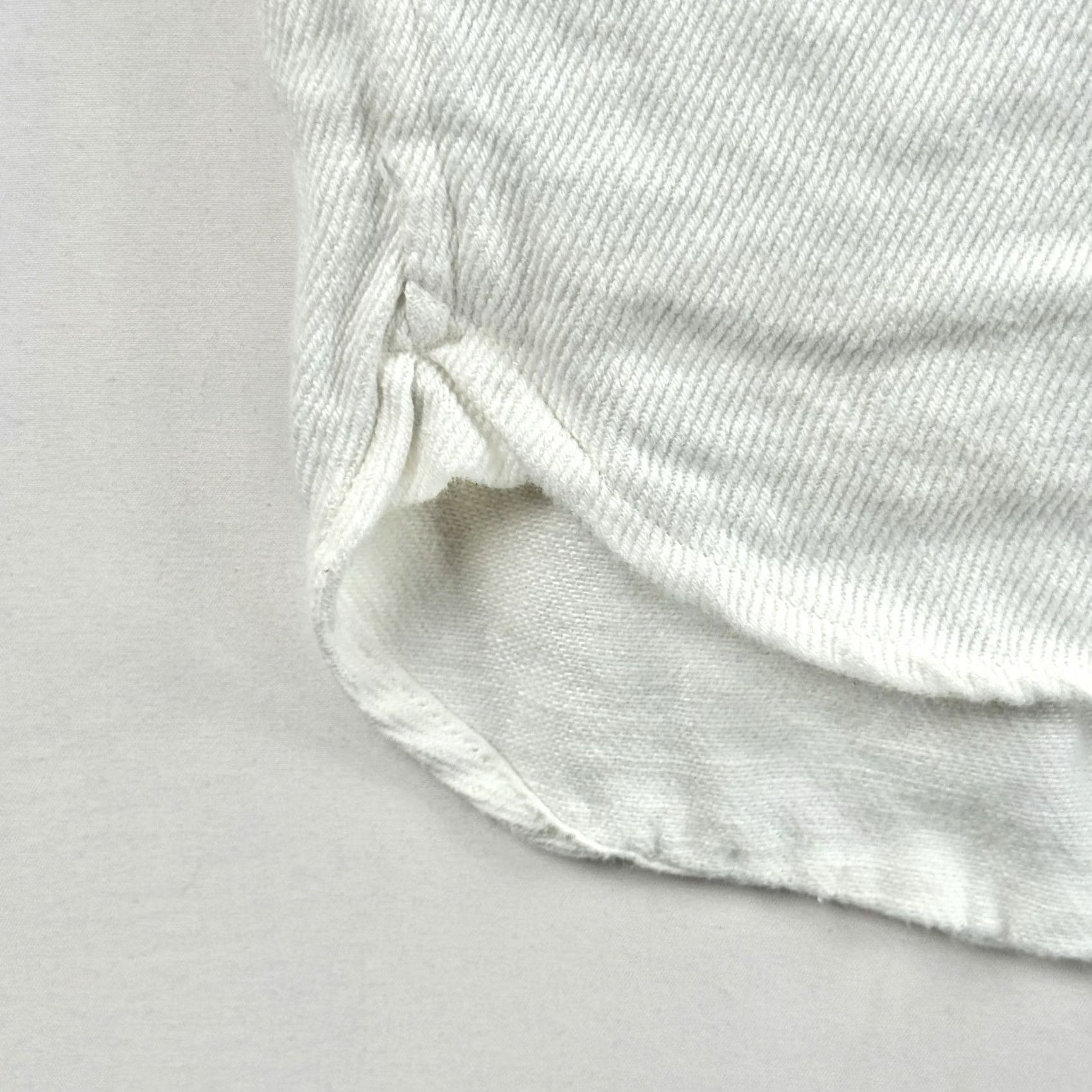 Flint And Tinder Flint And Tinder Shirt Mens Medium Button-Up White Hemp Cotton Long Sleeve Size US M / EU 48-50 / 2 - 7 Thumbnail