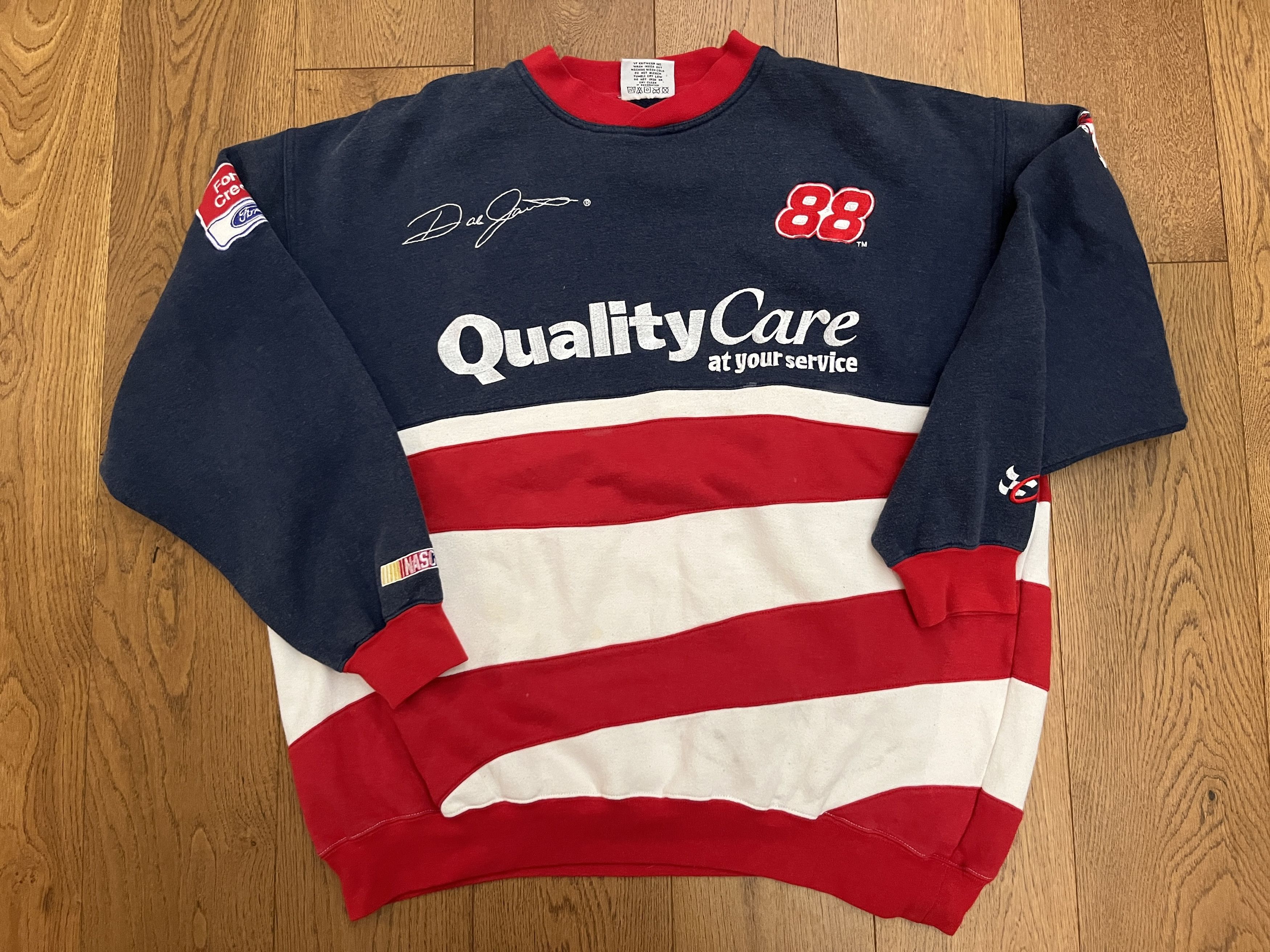 Chase Authentics Vtg 90s Dale Jarrett 88 NASCAR Crewneck Sweatshirt XL Size US XL / EU 56 / 4 - 1 Thumbnail