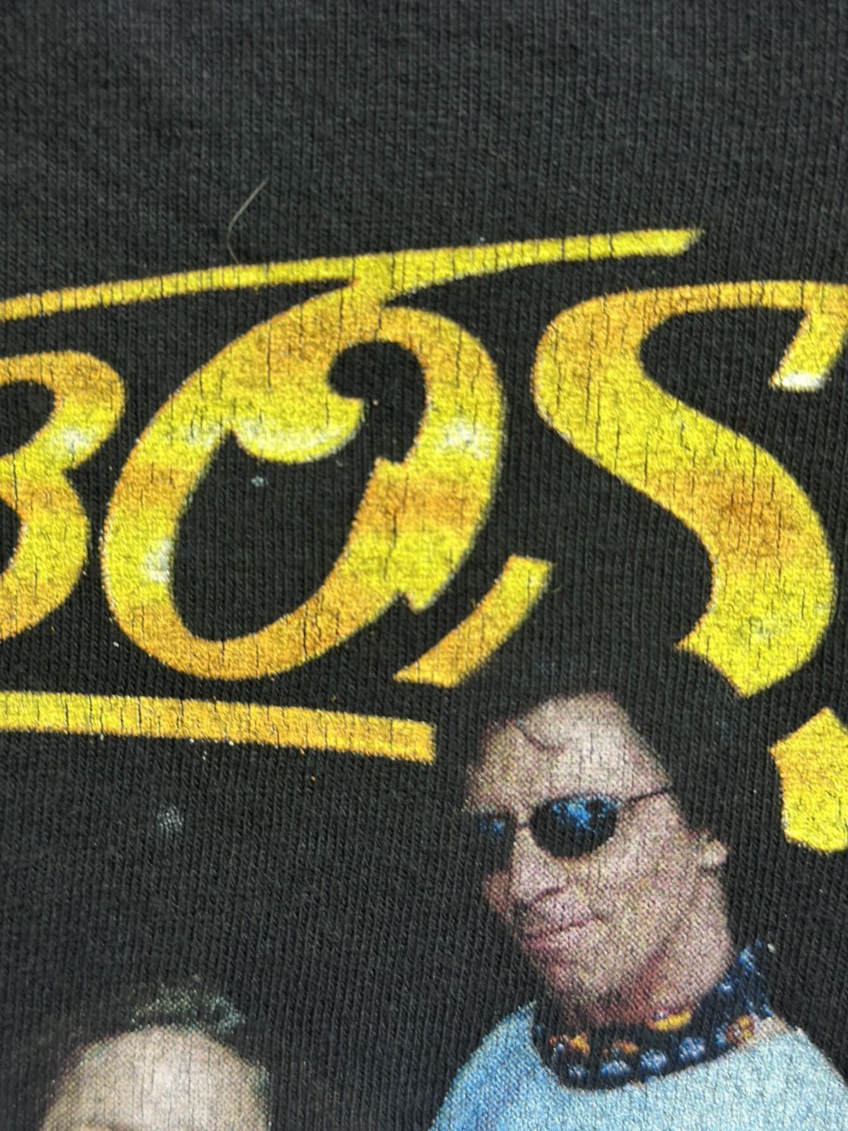Band Tees × Vintage Thrashed Vintage Boston Band Sun Faded Tee Size US XL / EU 56 / 4 - 3 Thumbnail