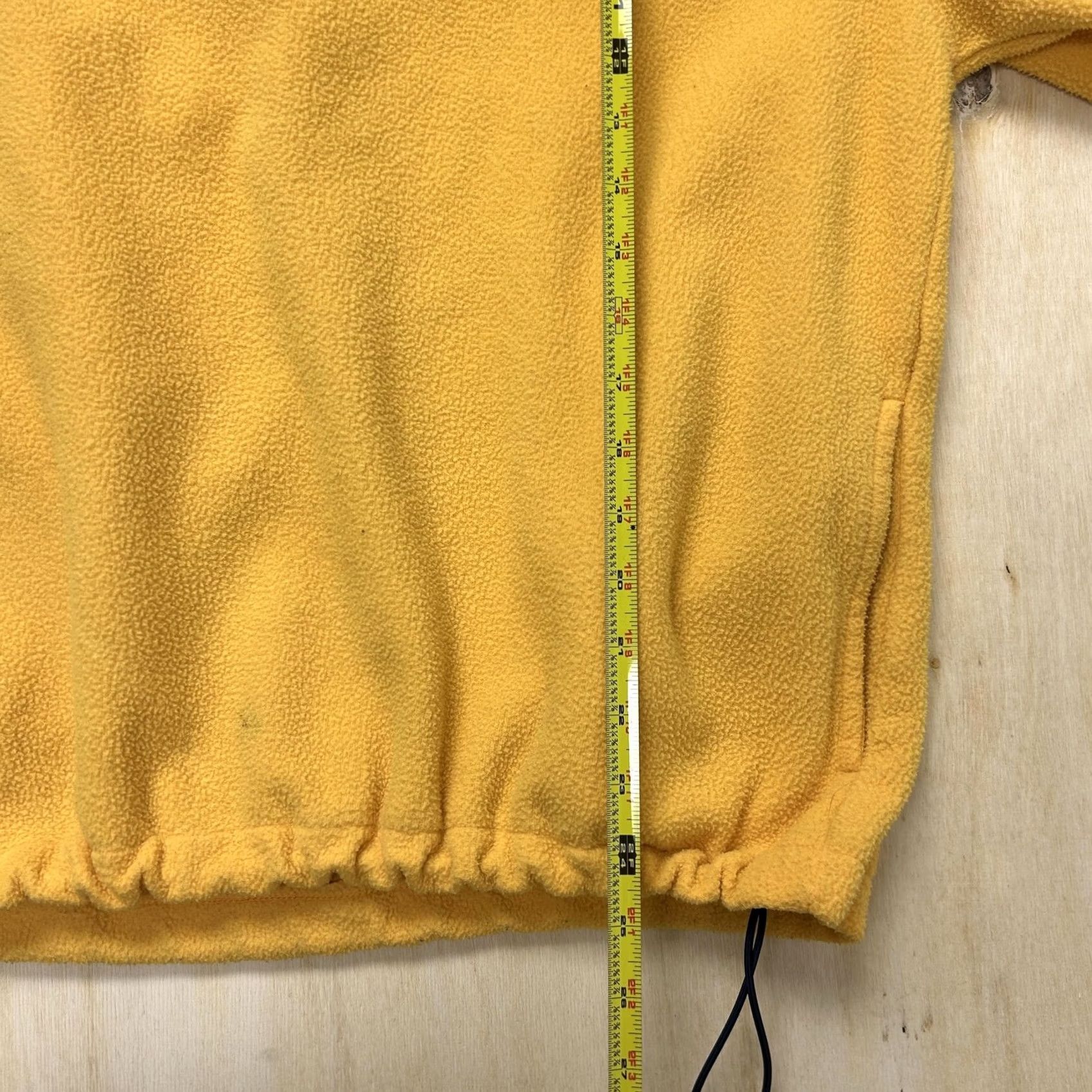 Vintage VINTAGE Susquehanna Trail Outfitters Jacket Mens Large Yellow Fleece 1/4 Zip Size US L / EU 52-54 / 3 - 4 Thumbnail