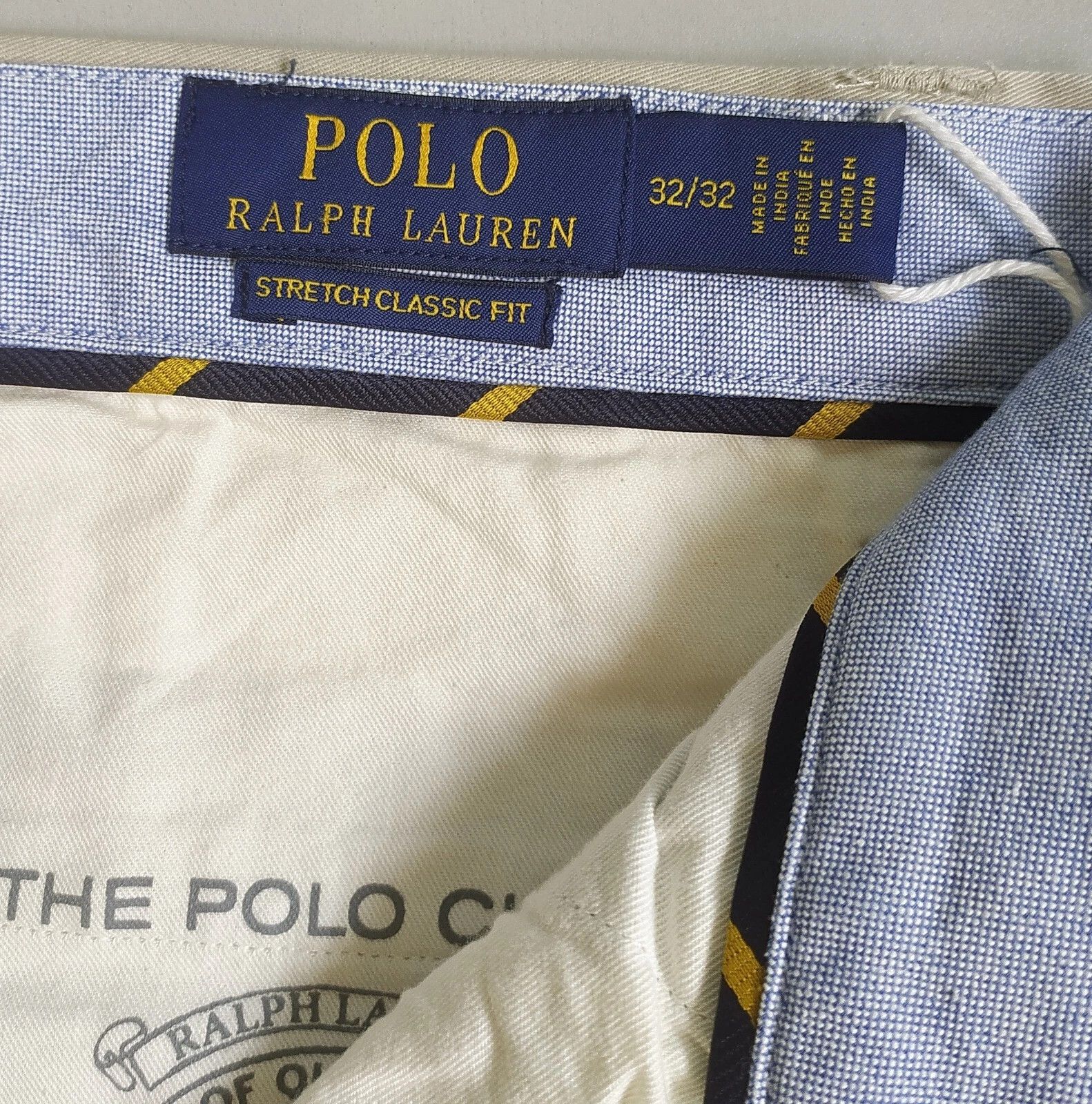 Polo Ralph Lauren Polo Ralph Lauren Stretch Classic Fit Chino Pant T 0106 Size US 32 / EU 48 - 5 Thumbnail