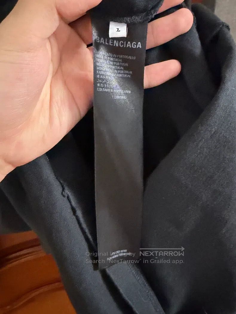Balenciaga Balenciaga Flame Hole Long Sleeve Hoodie Size US S / EU 44-46 / 1 - 4 Thumbnail