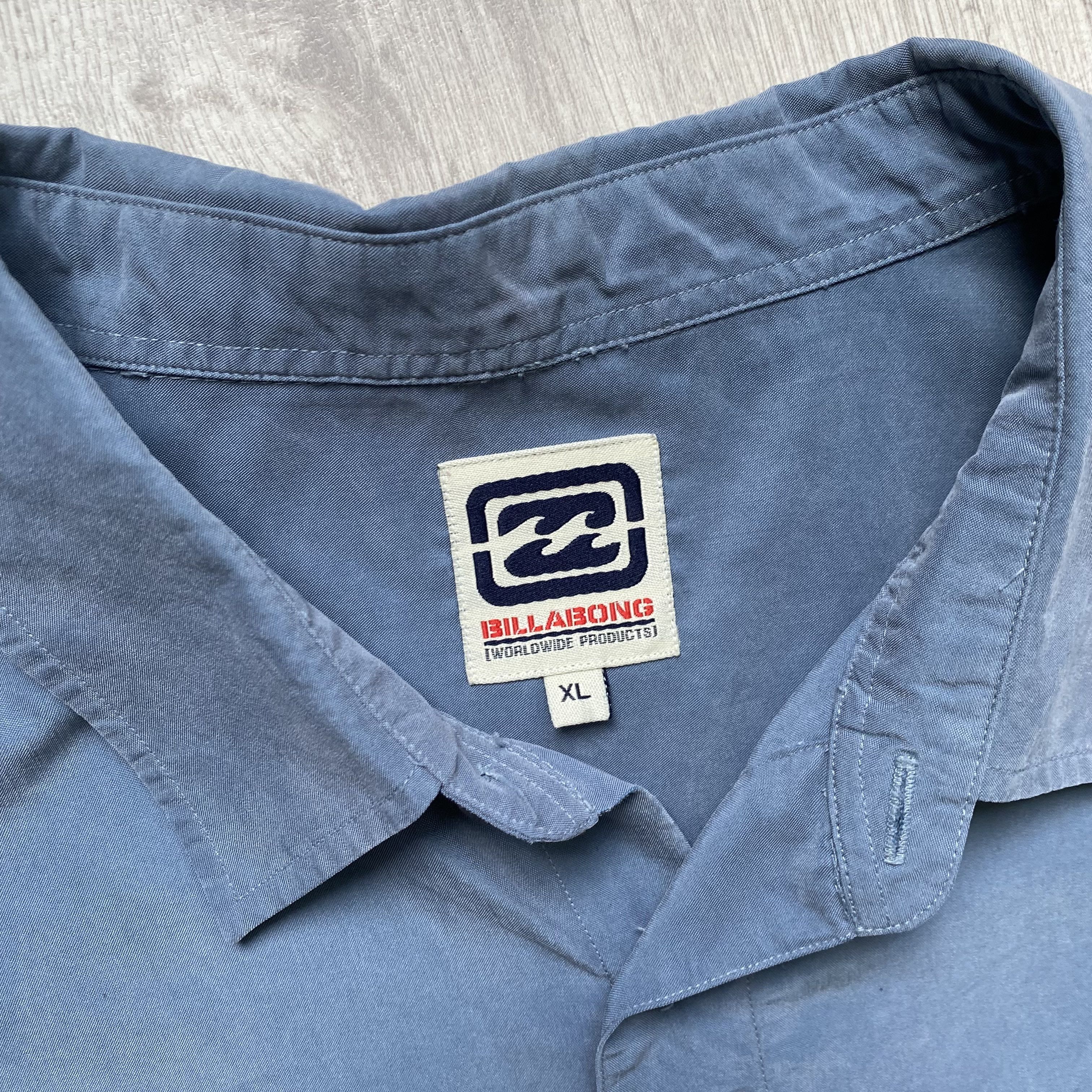 Billabong 🏄🏼‍♂️Vintage 90s Billabong Short Sleeve Shirt Surf style Size US XL / EU 56 / 4 - 7 Thumbnail