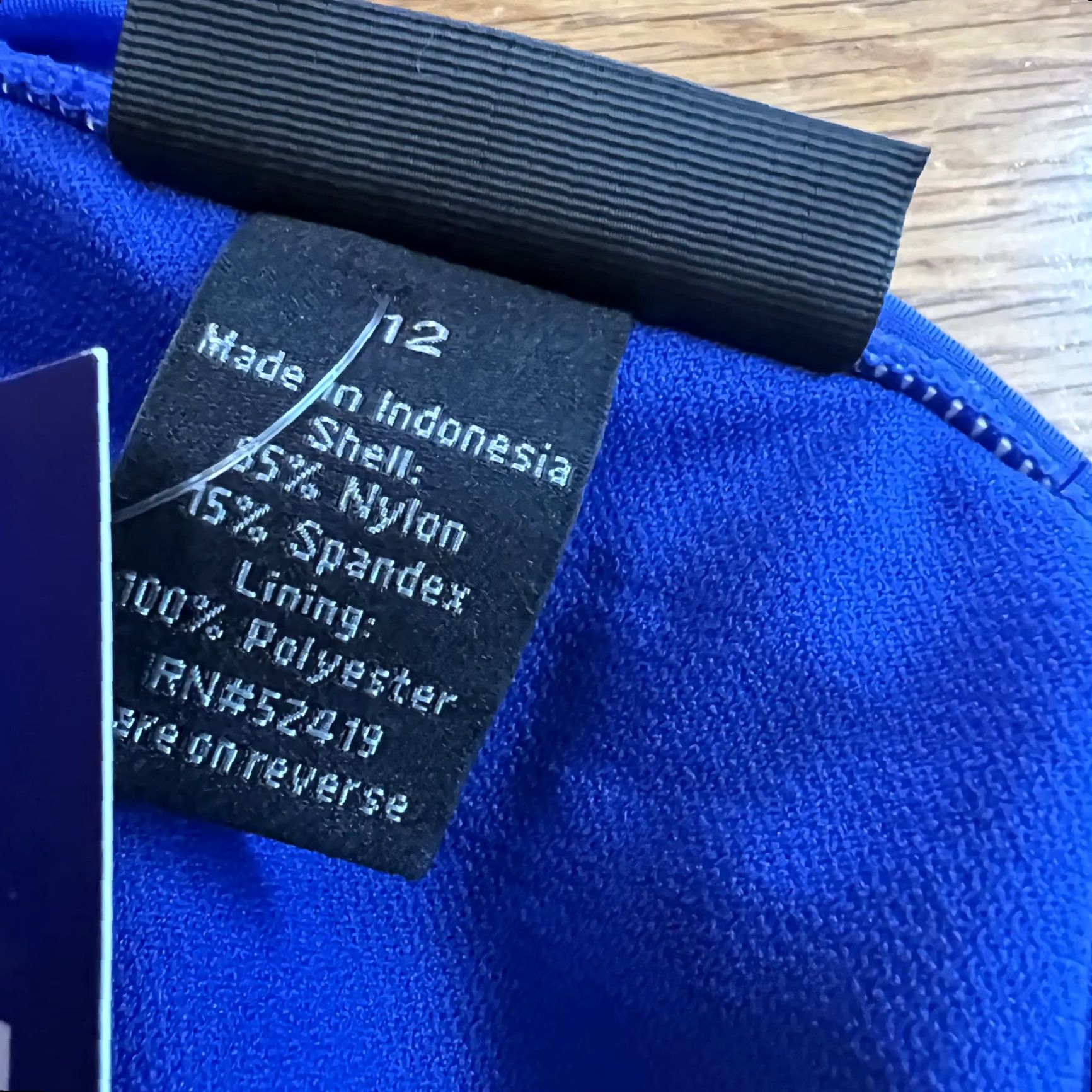 Apt. 9 Apt. 9 Bottom Womens Size 12 Royal Blue Bikini Pull On Ruched New Size 34" / US 12 / IT 48 - 6 Thumbnail