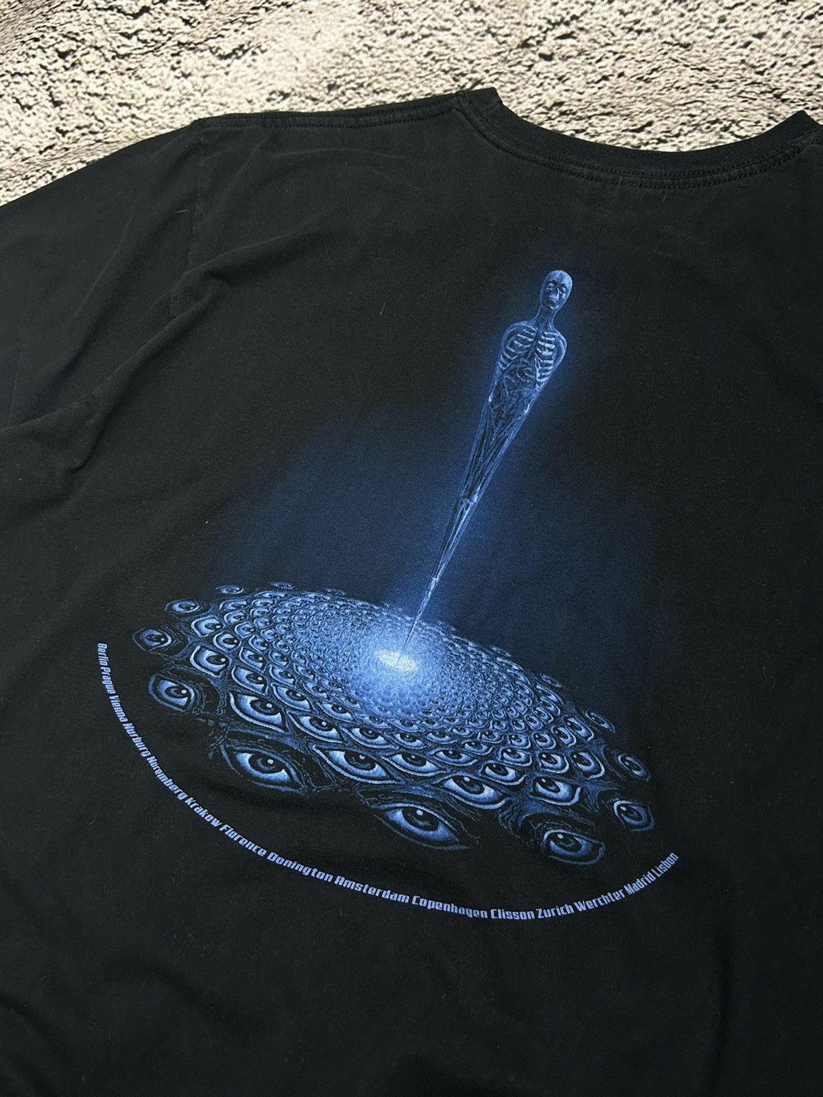 Vintage Tool Band Tour T Shirt XL Black Double Sided Graphic Size US XL / EU 56 / 4 - 6 Thumbnail