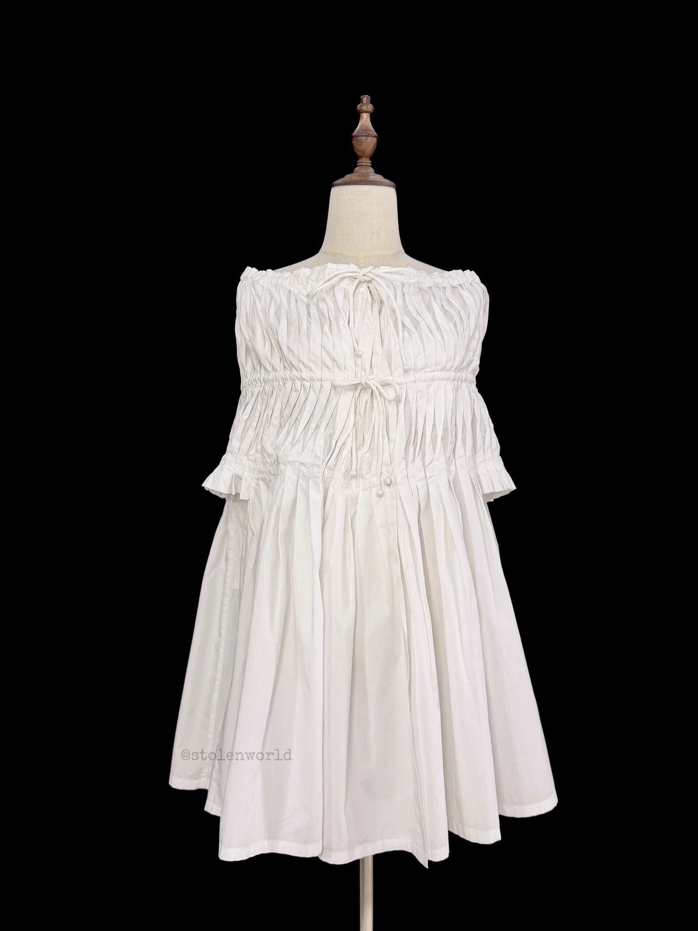 Issey Miyake Issey Miyake HaaT Pleated One-Shoulder Blouse Size 2 Size M / US 6-8 / IT 42-44 - 1 Thumbnail